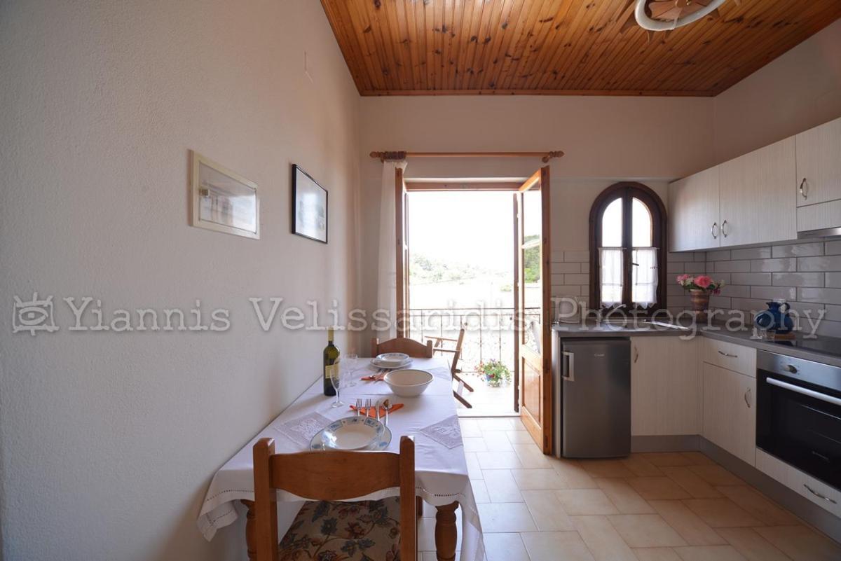 Sotiris Sea View Apartment Гайос Екстериор снимка